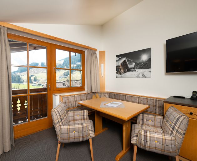 Typ Alpenrose, 2-Raum-Appartement, 45 m²